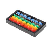 Jouet d'outil de calcul et de comptage mathématique de boulier Soroban en p | Matériau ABS écologique doté d'une conception légère de 4,7 pouces conçue pour les premiers cours de mathématiques, le compta