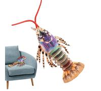 Jouet Doux en Forme de Compagnon d'animaux Marins coûteux pour | Animal Rouge Tendre pour la Salle de Jeux d'aller à la Machine à lit - Matériau Lavable et sûr