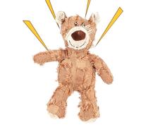 Jouet durable pour chien - Petit ami en peluche, couineur interactif pour chiot faisant ses dents, son stimulant, peluche, enrichissement de l'ennui, article pour animaux de compagnie résistant à la