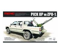 Jouet - Echelle 1/35 - Pick Up avec ZPU-1 - Modèle en plastique - Pour garçon à partir de 15 ans