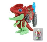 Jouet Éducatif À Assembler De Dinosaure Mécanique Pour Enfants, Peut Lancer Un Dragon Tyranique De Dessin Animé Emballé Dans Des ¿Ufs, Cadeau