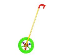 Jouet éducatif à roulettes pour enfants - Poussée portable le long du jouet pour le développement précoce et jouet de couche cadeau d'anniversaire