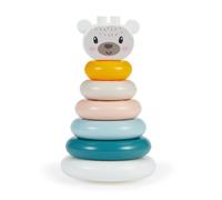 Jouet éducatif - ABRICK - Joue Pyramide - Couleur Bleu - Pour enfants à partir de 18 mois - Intérieur