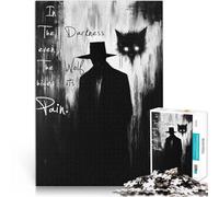 Jouet éducatif Anti-Stress Quand Le Loup se tait Puzzle 1000 pièces pour Adolescents 50x75cm Idées Cadeaux à partir de 14 Ans