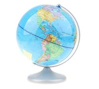 Jouet Éducatif De 20cm, Base En Métal, Carte Du Monde, Globe, Jouet D'apprentissage