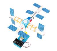 Jouet éducatif de construction satellite, jouet d'apprentissage précoce pour l'école, expérience scientifique, démonstration, projet scientifique, artisanat spatial