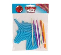 Jouet éducatif de labyrinthe d'empreintes digitales arc-en-ciel avec bâtons 18,5 cm