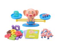 Jouet Éducatif De Maths Montessori, Équilibre Entre Personnages Et Chiffres, Jeu De Société, Jouets D'Apprentissage, Échelle Balance Équilibrage En Numéro Numérique Et Animaux Singe Pingouin, Appr