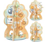 Jouet éducatif en bois 10in1 - arbre multifonctionnel