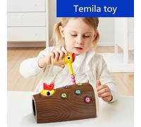 Jouet Éducatif En Bois Pour Enfants, Les Oiseaux Attrapent Les Vers, Les Insectes Magnétiques, Amusant, Cadeau Pour Enfants