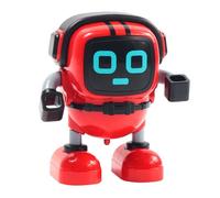Jouet éducatif - GIGICIAL - Mini robot à inertie - Rouge - 6 ans et plus