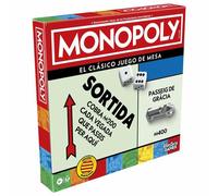 Jeu de société Monopoly avec plateau de rangement et grands pions Version catalane en espagnol
