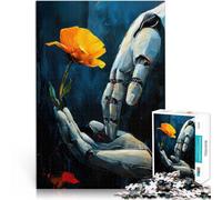 Jouet éducatif intellectuel décompressant Robot et Nature Puzzle de 2000 pièces pour Adultes 70x100cm Super Cadeau à partir de 14 Ans