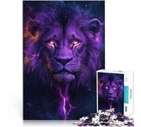 Jouet éducatif intellectuel décompressant Roi de la Jungle Puzzle 2000 pièces pour Adolescents 70x100cm Idées Cadeaux Convient aux Personnes de Plus de 14 Ans