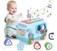 Jouet éducatif - Jouet de Bus avec xylophone - Multifonctionnel - Mixte - 0 mois et plus