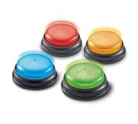 Jouet Éducatif - Learning Resources - Qdz1w - Set De 4 Buzzers - Sons Réels - Pour Enfants À Partir De 3 Ans
