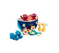 Jouet éducatif - LILLIPUTIENS - Ma première arche de Noé - Bleu - Bois massif