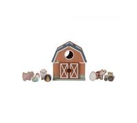 Jouet éducatif - LITTLE-DUTCH - Little Farm - Bois naturel - 25 x 25 x 10 cm - À partir de 12 mois