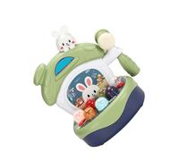 Jouet éducatif Marteau avec Couleurs Vives (Mignon Petit Lapin (Vert)) | Matériau ABS, favorise la coordination œil-main, attire l\'attention de bébé, convient aux tout-petits