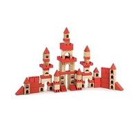 Jouet éducatif - MINILAND - Château empilable - 100 pièces en bois - Mixte - 3 ans