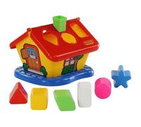 Jouet éducatif - POLESIE - 3354 - Maison trieuse colorée - 6 formes - 12 mois et plus