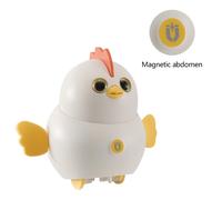 Jouet Éducatif Pour Bébé En Forme De Canard, Mignon, Poussins, Hibou, Canard, Magnétique, Doublé, Marche, Bande Dessinée, Animaux, Cadeaux, Amusant
