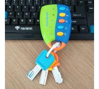 Jouet Éducatif Pour Enfants Et Bébé, Clé De Voiture Effet Vocal, Télécommande Intelligente, Faire Semblant De Parler, Diffusion Musique,