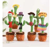 Jouet Éducatif Pour Enfants, Joli Cactus En Danse, Poupée Qui Apprend À Parler, Répétition Du Son, Cactus Kawaii, Cadeau