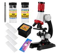 Jouet éducatif pour enfants, Microscope monoculaire biologique, enseignement des sciences à la maison et à l'école