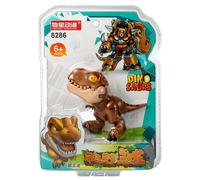 Jouet Éducatif Pour Enfants, Nouvelle Collection, Tyrannosaure, Carnosaure, Raptor, Mecha, Blocs De Construction