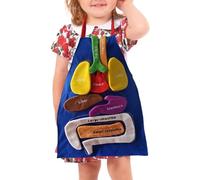 Jouet éducatif pour les organes du corps humain - Outil réaliste pour le développement sensoriel - Jouet et outil éducatif - Pour , maison, école