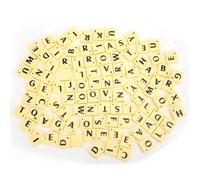 Tuiles en plastique Scrabble, Alphabet Lettres Nombres Artisanat Bijoux Making Interactive Cadeau Jouet Éducatif pour Enfants Garç