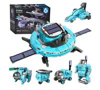 Jouet Éducatif Solaire - Kit Robotique Pour Apprentissage Solaire, 6 Modèles DIY Montage STEM Kit De Construction STEM, Jouets Éducatifs Pour L'éclairage De Puzzle, Projet Scientifique Innovant |