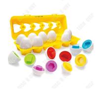 Jouet éducatif - TD® - œuf intelligent - 3CM - Jaune - Pour enfants de 4 à 6 ans