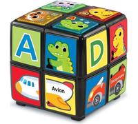 Jouet éducatif - VTECH BABY - Tourni Cube - Alphabet, Animaux, Véhicules - Mixte - 18 mois+