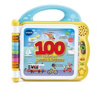 VTech - Mes 100 Premiers Mots bilingue, Livre éducatif interactif Espagnol-Anglais Jouet pour Enfants +1,5 Ans, Version ESP
