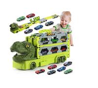 Jouet éducatif - YANBO TOYS - Camion de transport dinosaure - 6 voitures - Sûr - 3 ans et plus