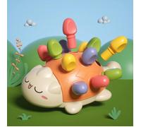 Jouet éducatif - ZGEER - Hérissons - 12 ongles colorés - Multicolore - Pour enfants de 24 mois à 3 ans