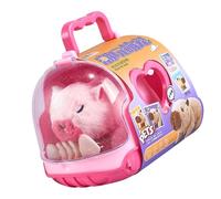 Jouet électrique en peluche pour animaux de compagnie avec mouvement de simulation pour élever des animaux de compagnie et cadeau amusant pour les tout-petits