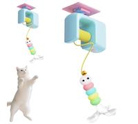 Jouet électrique intelligent pour chat - Porte suspendue Yo-Yo Interactive Teaser Ball Jouet Automatique Auto-Play pour Chat