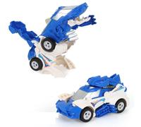 Jouet Electrique Moule Sous Pression De Voiture De Chariot De Dinosaure Transforme Avec Des Lumières De Led Pour Le Cadeau D'enfants, G