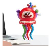 Jouet électrique Octopus - 4,3 pouces Smart Auto Action Clown Design For Interactive Play, Fin Up Feature with Engagening Motion, Activité amusante pour la classe, la crèche, la maternelle, les voyage