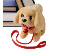 Jouet électrique pour animaux de compagnie en peluche | Jouet pour chien avec queue qui aboie et siège avec la tête, animal de compagnie interactif avec animaux de compagnie électroniques, pour