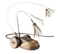 Jouet Électrique pour Chat 2 Vitesses Activation Tactile Voiture
