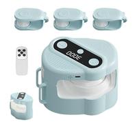 Jouet électrique pour chat - Activités silencieuses et automatiques avec télécommande - Jouet d'enrichissement pour chat - Toupie de mouvement automatique - Capteur intelligent - Entraîneur de jeu