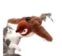 Jouet électrique pour chat avec à chat - Ailes battantes Moineau à chat - Jouet interactif pour intérieur