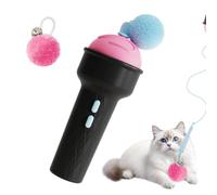 Jouet Électrique pour Chat Baguette Ludique Et Amusante De Autonome | automatiques pour chat d'intérieur Pour chaton, intérieur, exercice et enrichissement animal