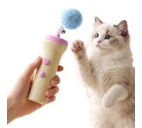 Jouet électrique pour chat Bâton Rétractable Rechargeable à Pompon pour | Baguette Jouet Automatique pour Chat d'Intérieur Anti-Ennui Exercice Enrichissement