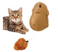 Jouet Électrique Pour Chat - Chargement Sans Fil, Fonction De Mouvement Réactif, Dispositif De Stimulation De Jeu Autonome, Arrangement D'engagement De Curiosité Animale | Pour Espace De Vie Mo