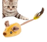Jouet électrique pour chat - Simulation de souris pour chat, jouet interactif mobile pour animaux de compagnie | Simulation de chasse au chat, simulation d'appel pour chats de petite, moyenne et